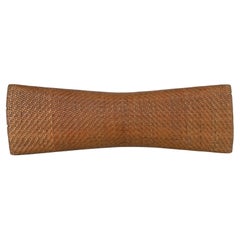 Almohada china de ratán y opio de la dinastía Qing, principios del siglo XX