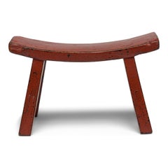 Chinese Red Crackle Headrest