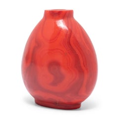 Chinese Red Glass Snuff Bottle