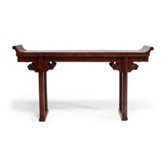 Chinese Red Lacquer Altar Table, c. 1850