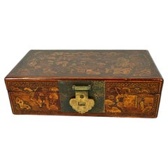 Chinese Red Lacquer Box