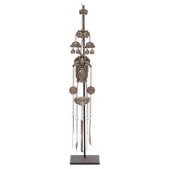 Set de toilettage en argent repoussé chinois