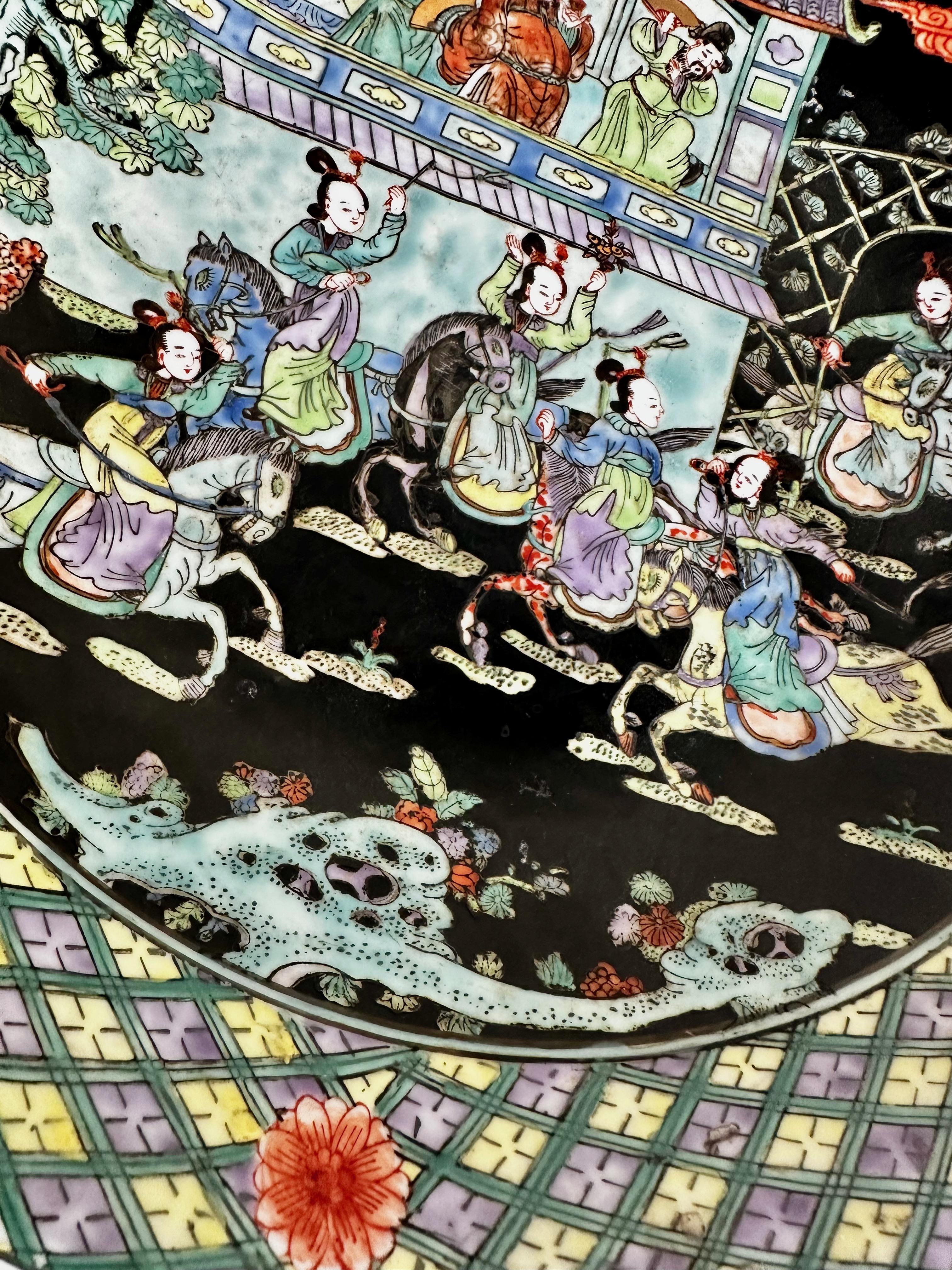 Chinese Republic Porcelain Charger 7