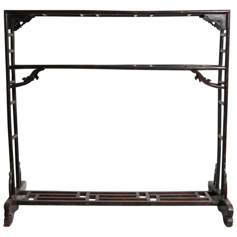 Late Qing Dynasty Garment Rack at 1stDibs