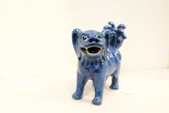 Chinese Robins Egg Blue Foo Dog