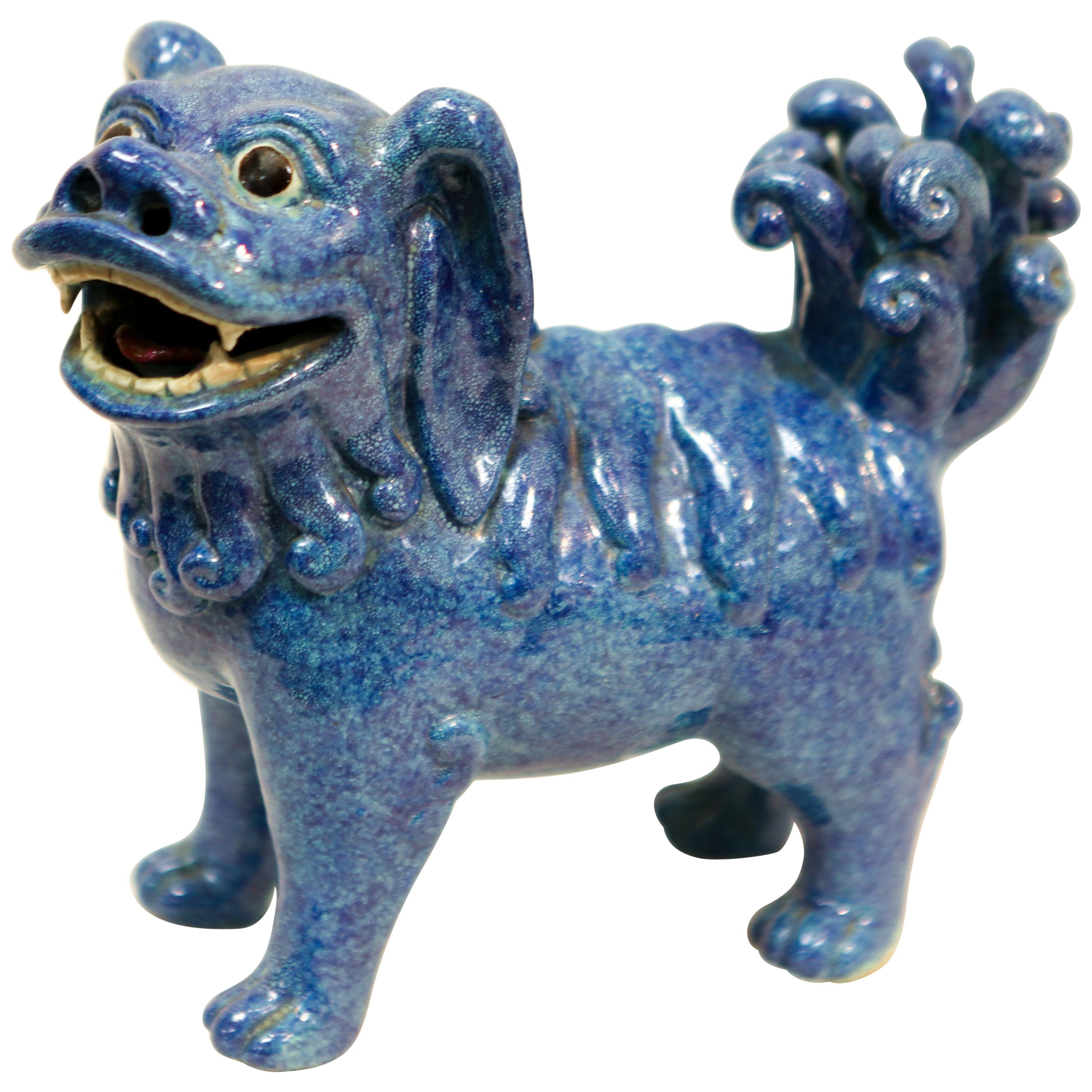 Chinese Robins Egg Blue Foo Dog