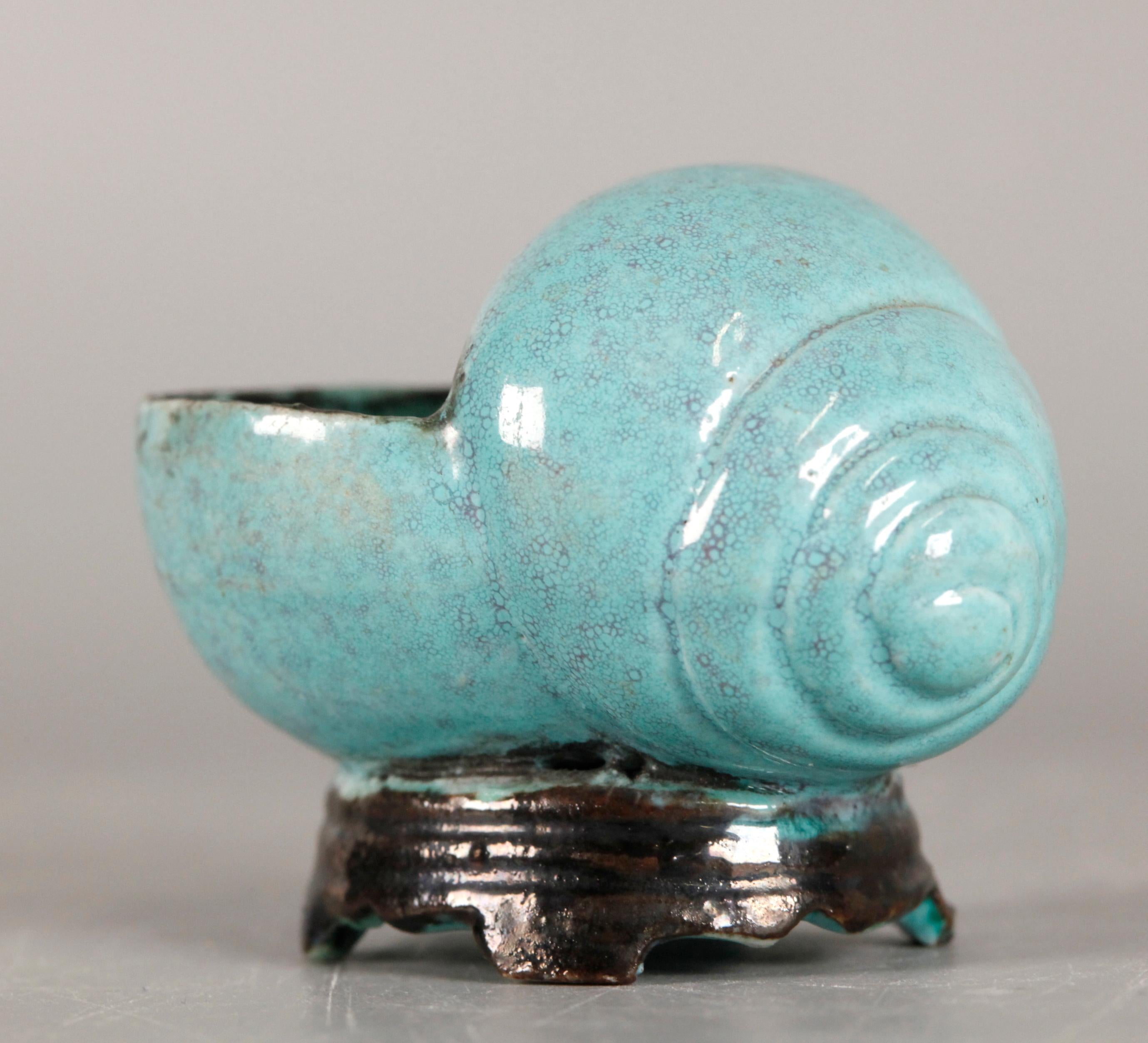 Porcelain Chinese robin's egg glazed porcelain water pot, 19th c. For Sale