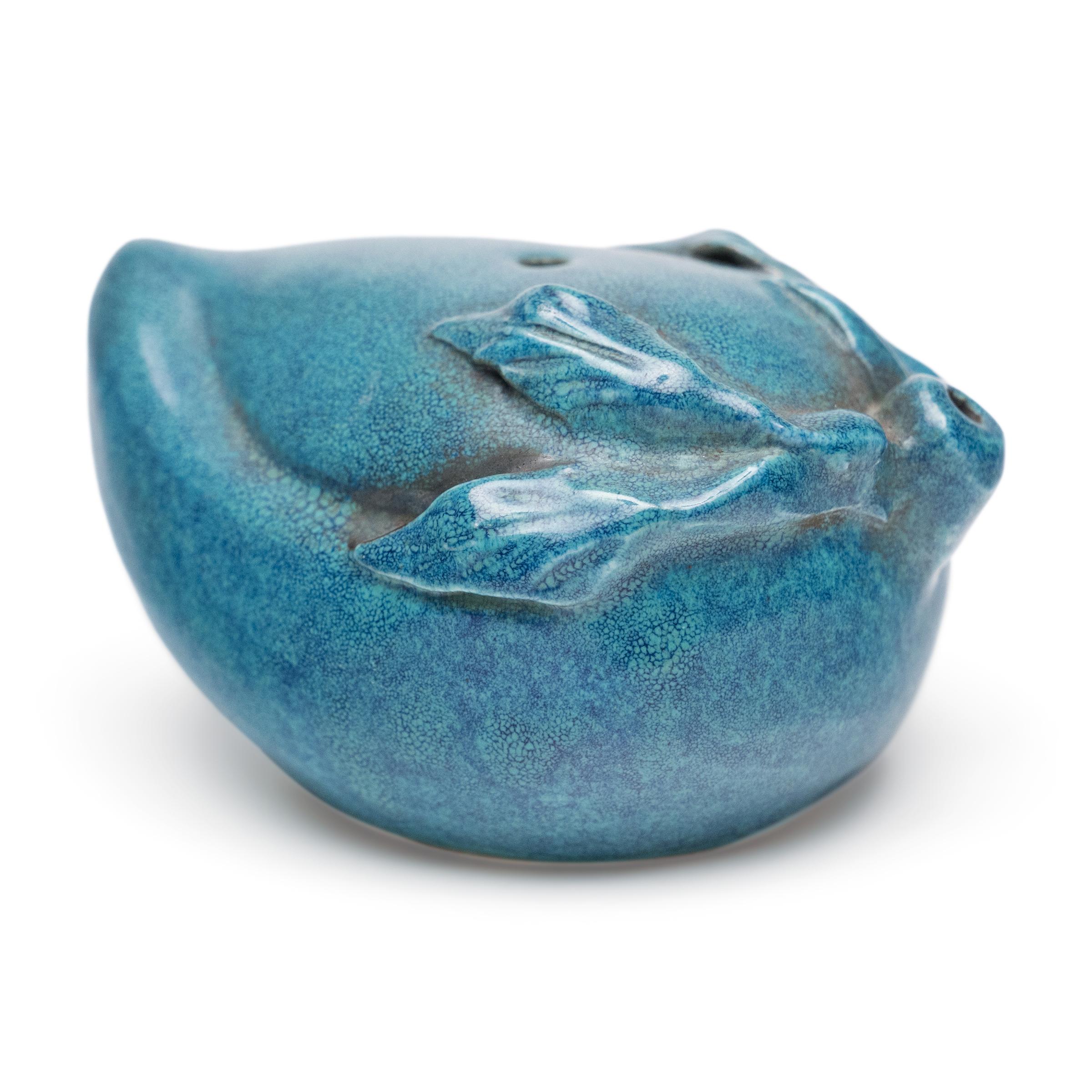 Qing Gouttes d'eau chinoises en forme d'œuf de robin, A.I.C., c. 1900 en vente