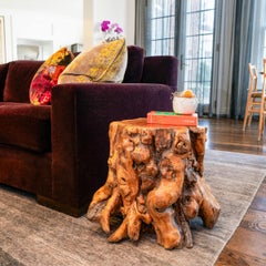 Chinese Rootwood Side Table