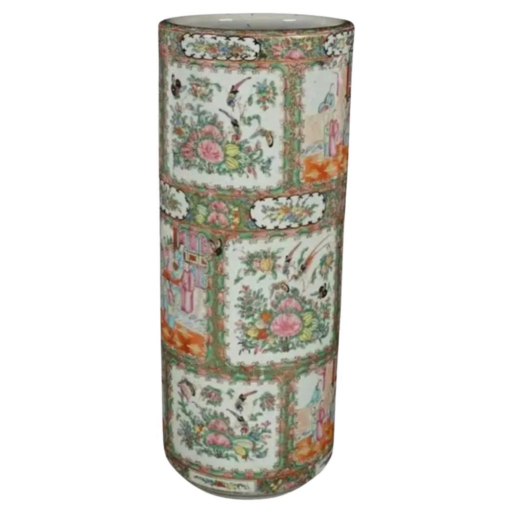 Paragüero Medallón Rosa Chino