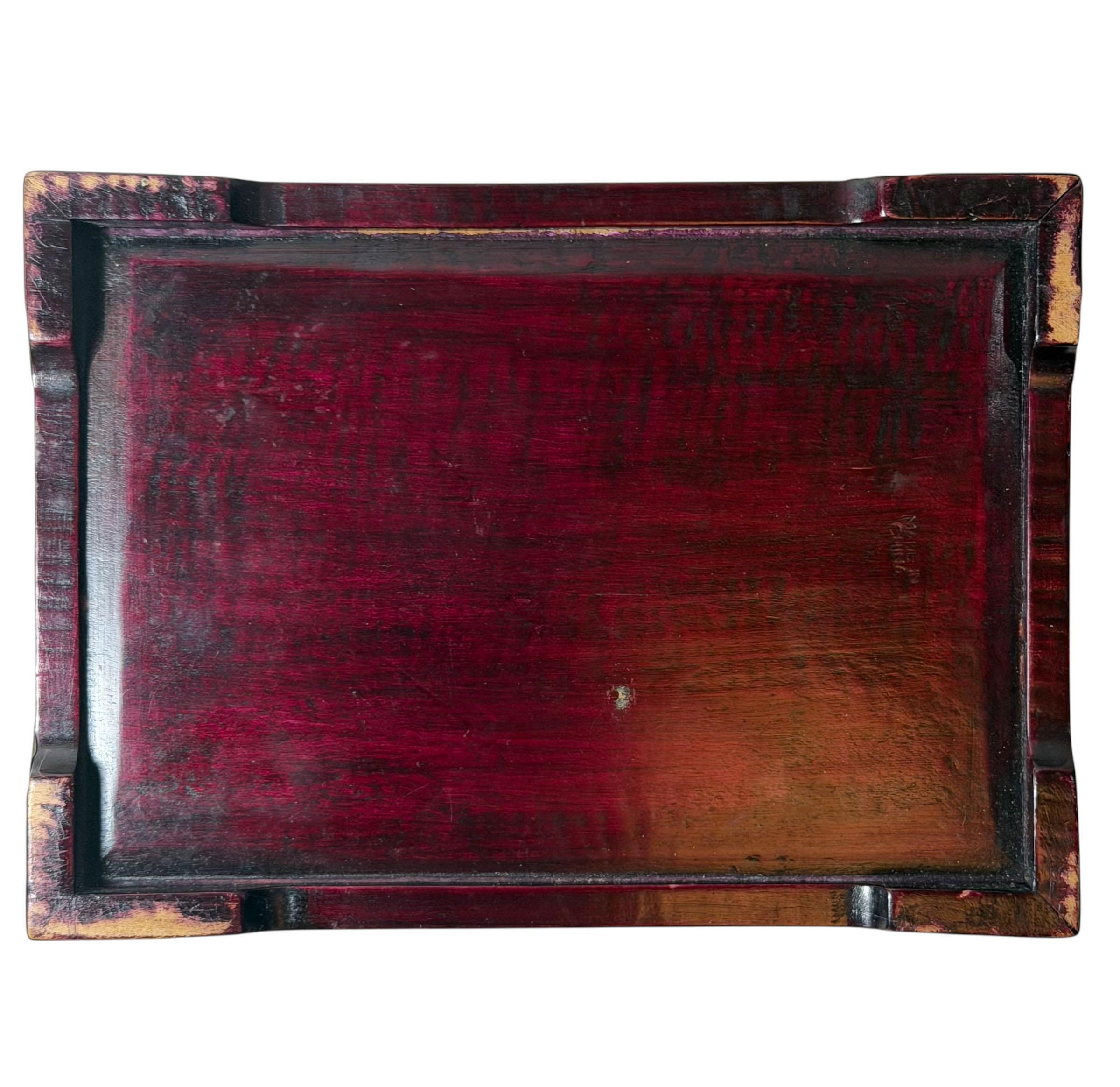 Chinesische Palisanderholzkiste mit Jade und Messing im Angebot 5