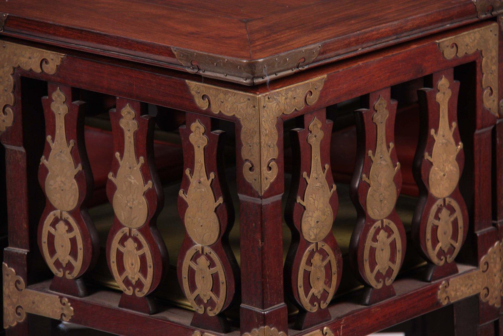 rosewood table and chairs