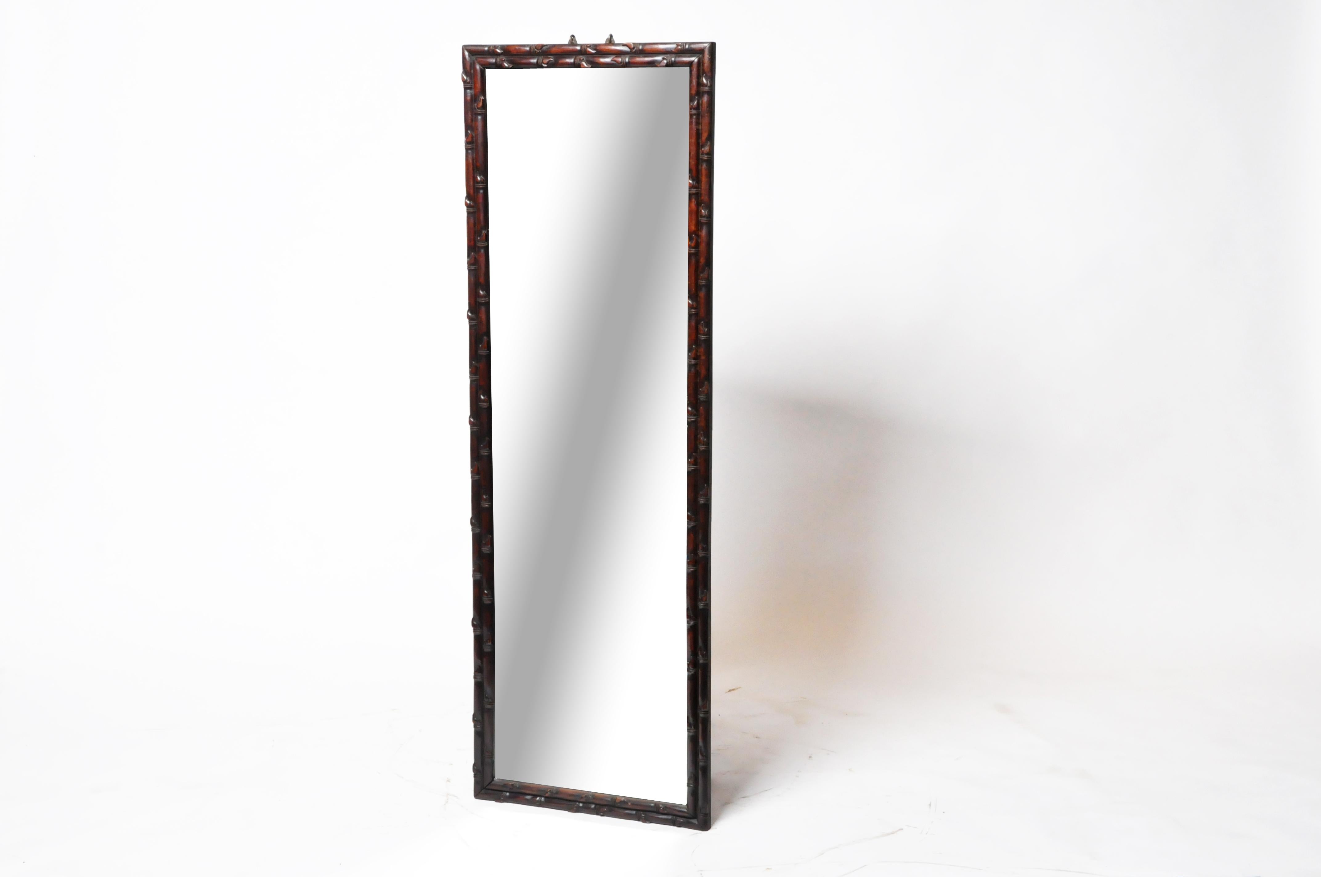 Chinese Rosewood Mirror For Sale 12