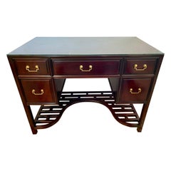 Vintage Chinese Rosewood Scholar's Writing Desk