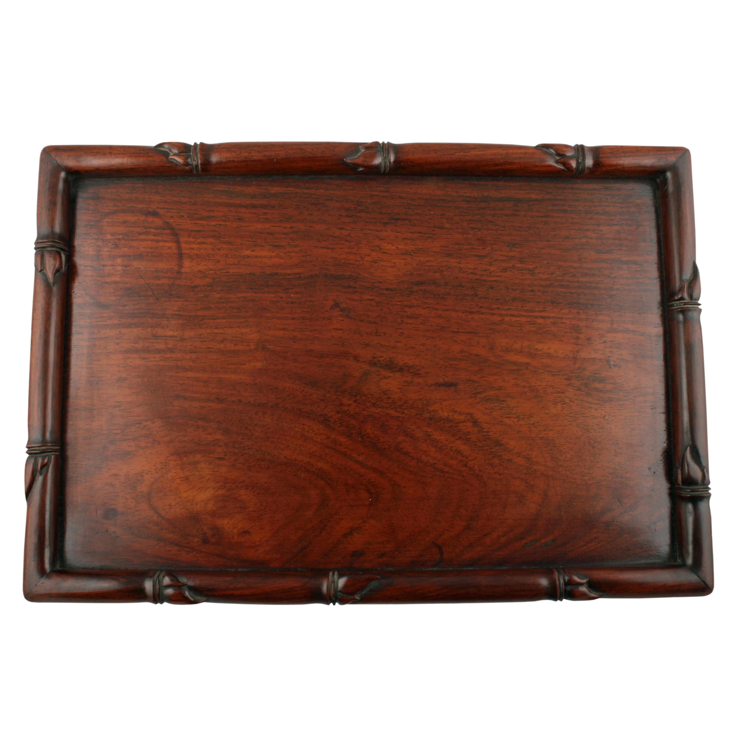 Late 19th Century Chinese Rosewood Scribe's Tray