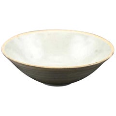 Antique Chinese Rounded Conical Bowl, Song Dynasty