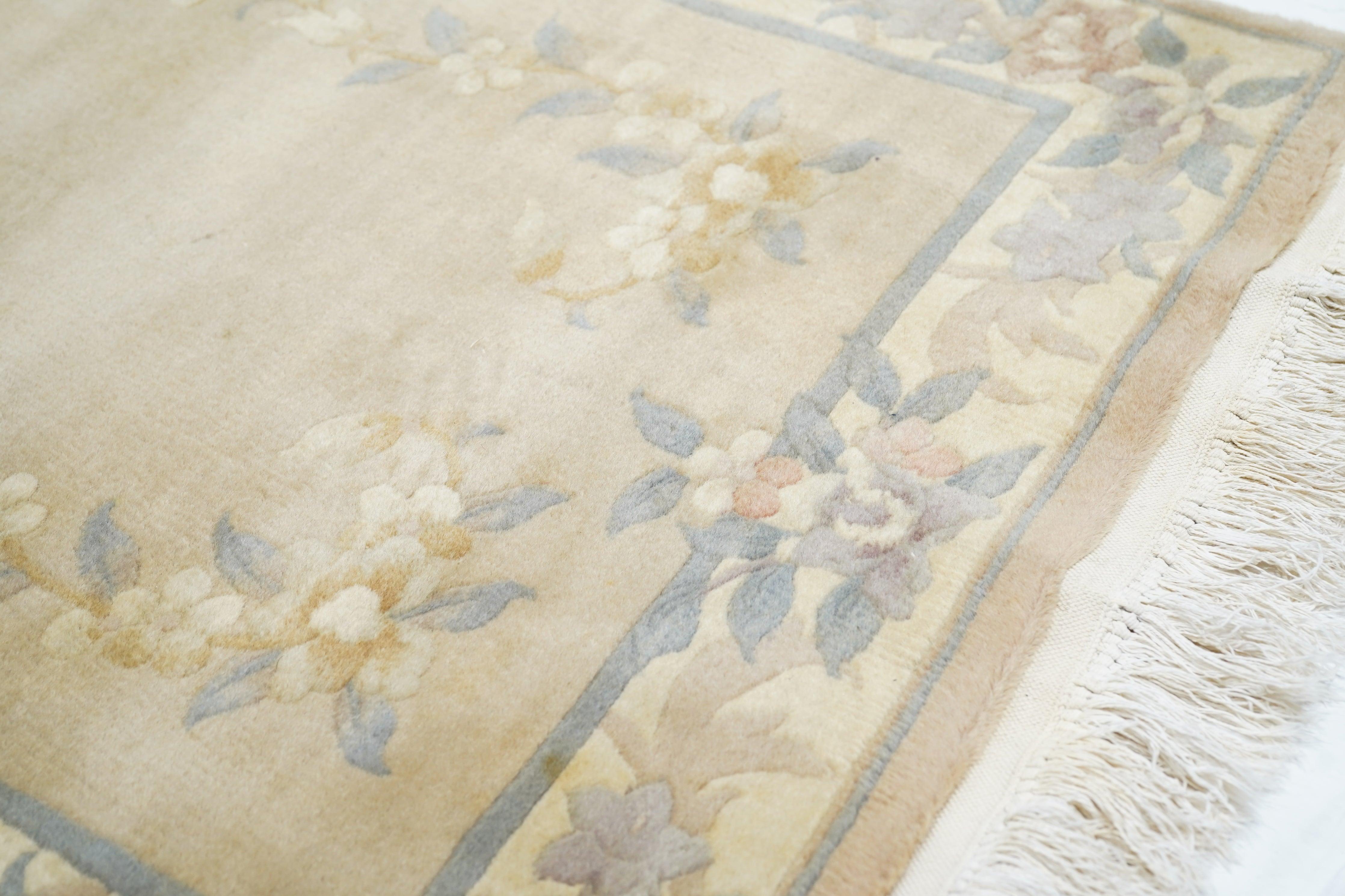 Lana Tappeto cinese 2'11'' x 4'11'' in vendita