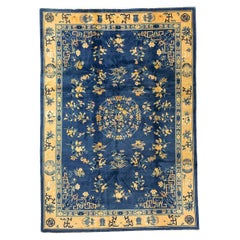 Chinese Rug Blue Peking