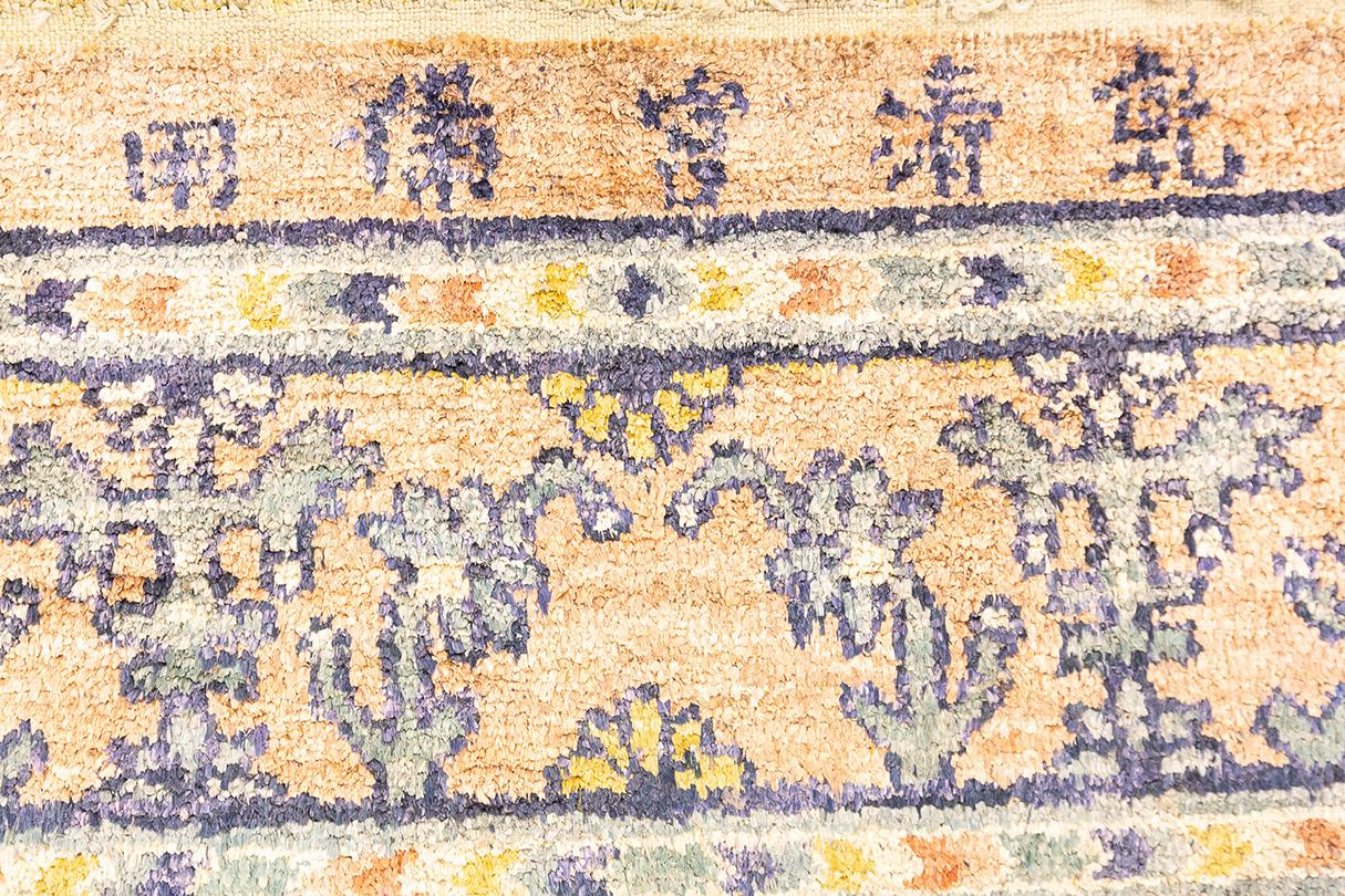 Chinese Rug Imperial Palace of a Great Benevolence For Sale 1