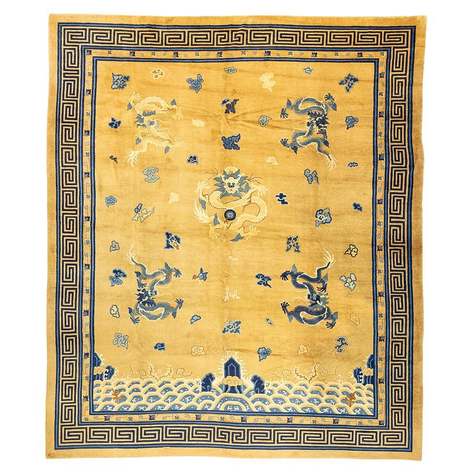 Alfombra China Ningxia 5 Dragones en venta