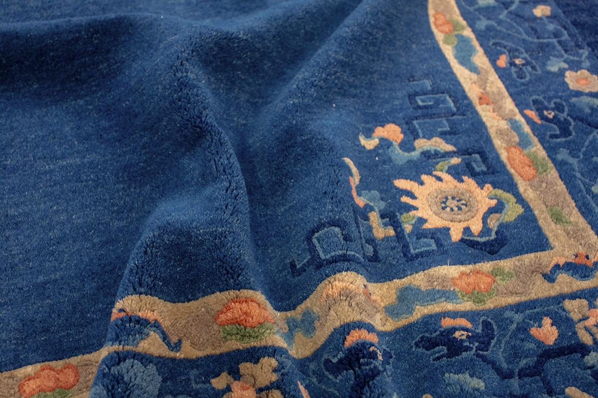 XIXe siècle Tapis chinois Pékin Phonix en vente