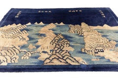 Chinese Rug Pictorial Design