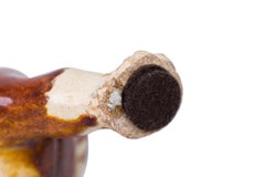 Chinese Sancai Glazed Ceramic Yinglong Winged Dragon Figurine