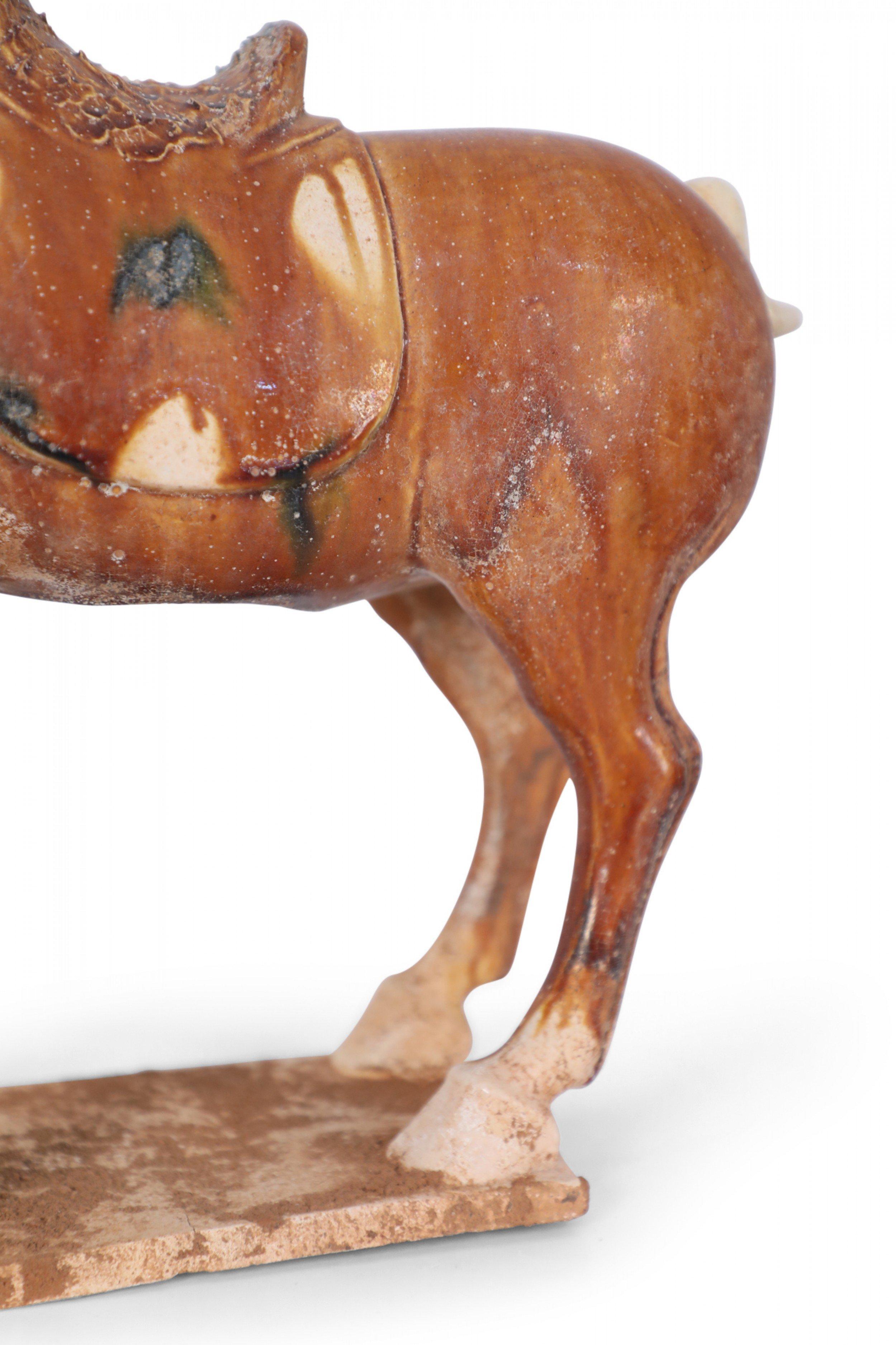 Chinese Sancai Glazed Tang Dynasty-Style Horse Figure For Sale 4