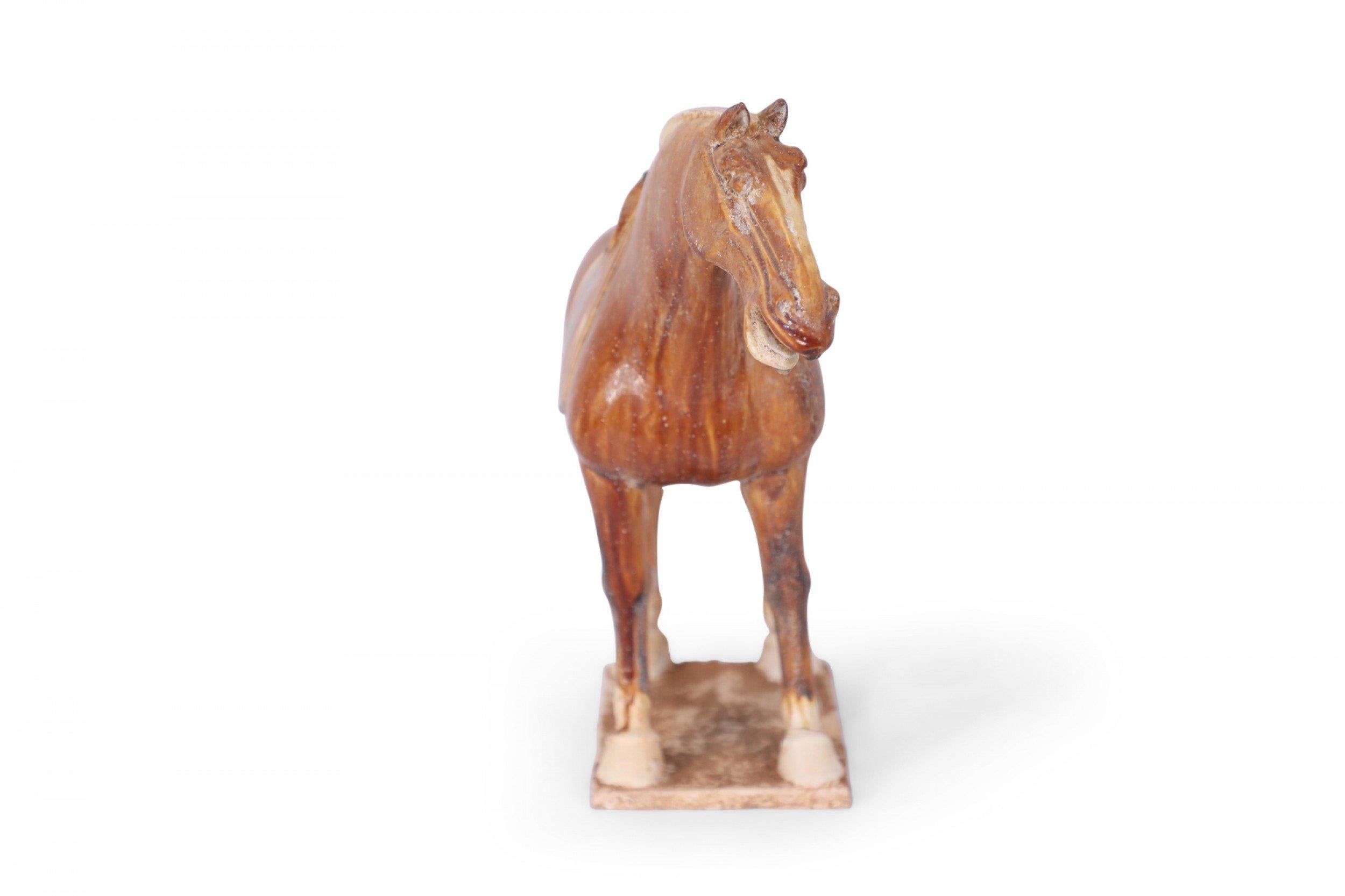 Chinese Sancai Glazed Tang Dynasty-Style Horse Figure For Sale 2