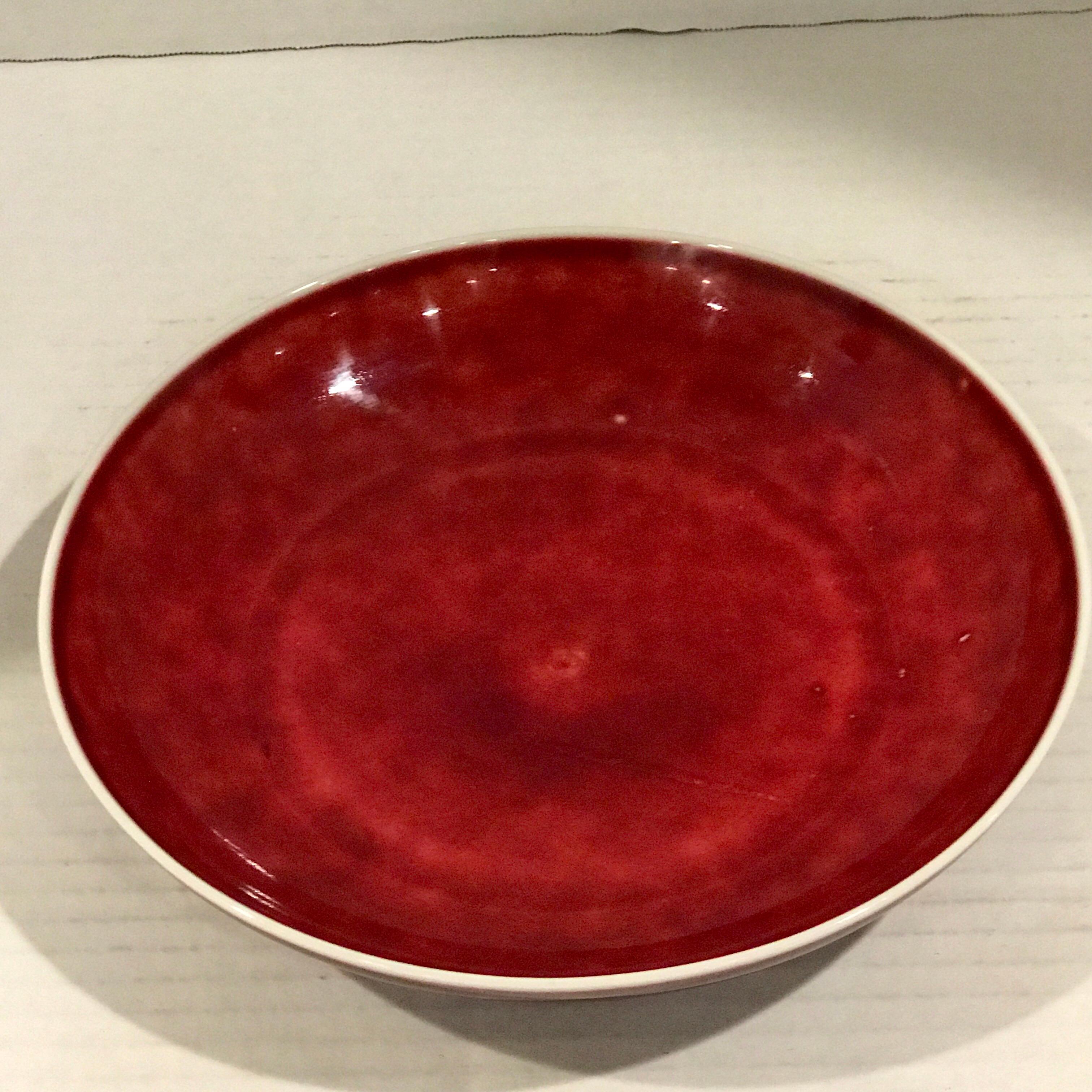 Glazed Chinese Sang de Boeuf Bowl