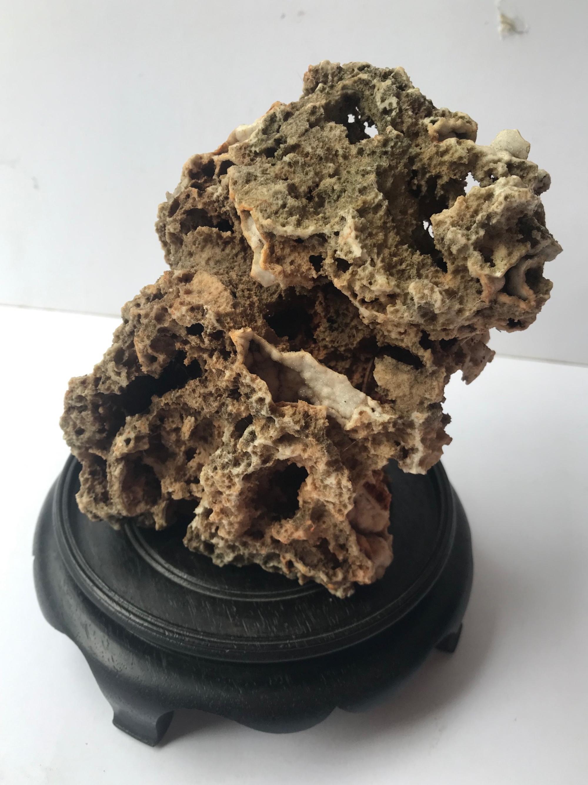 Chinese Scholar Rock Gongshi Meditation Stone Sculpture at 1stDibs