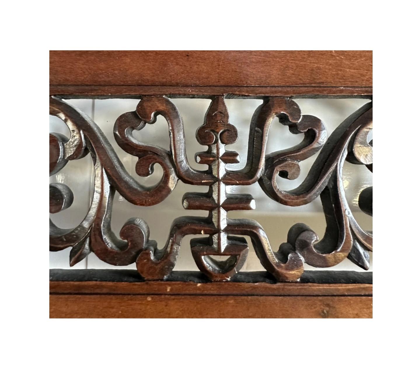 Miroir L'étude d'un érudit chinois  Écran miroir. en vente