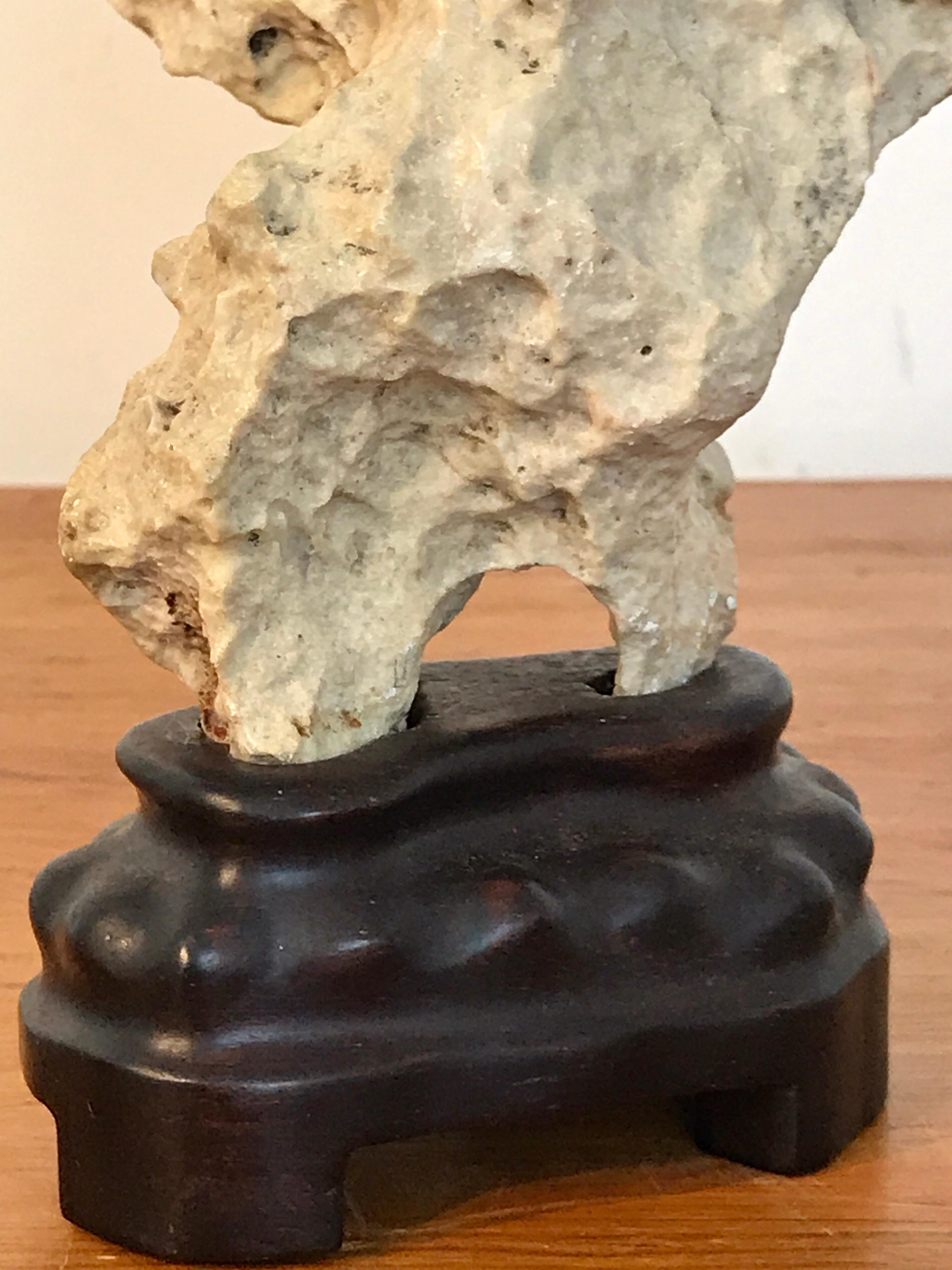 Chinese Scholar's Rock, of Taihu Stone In Good Condition In West Palm Beach, FL