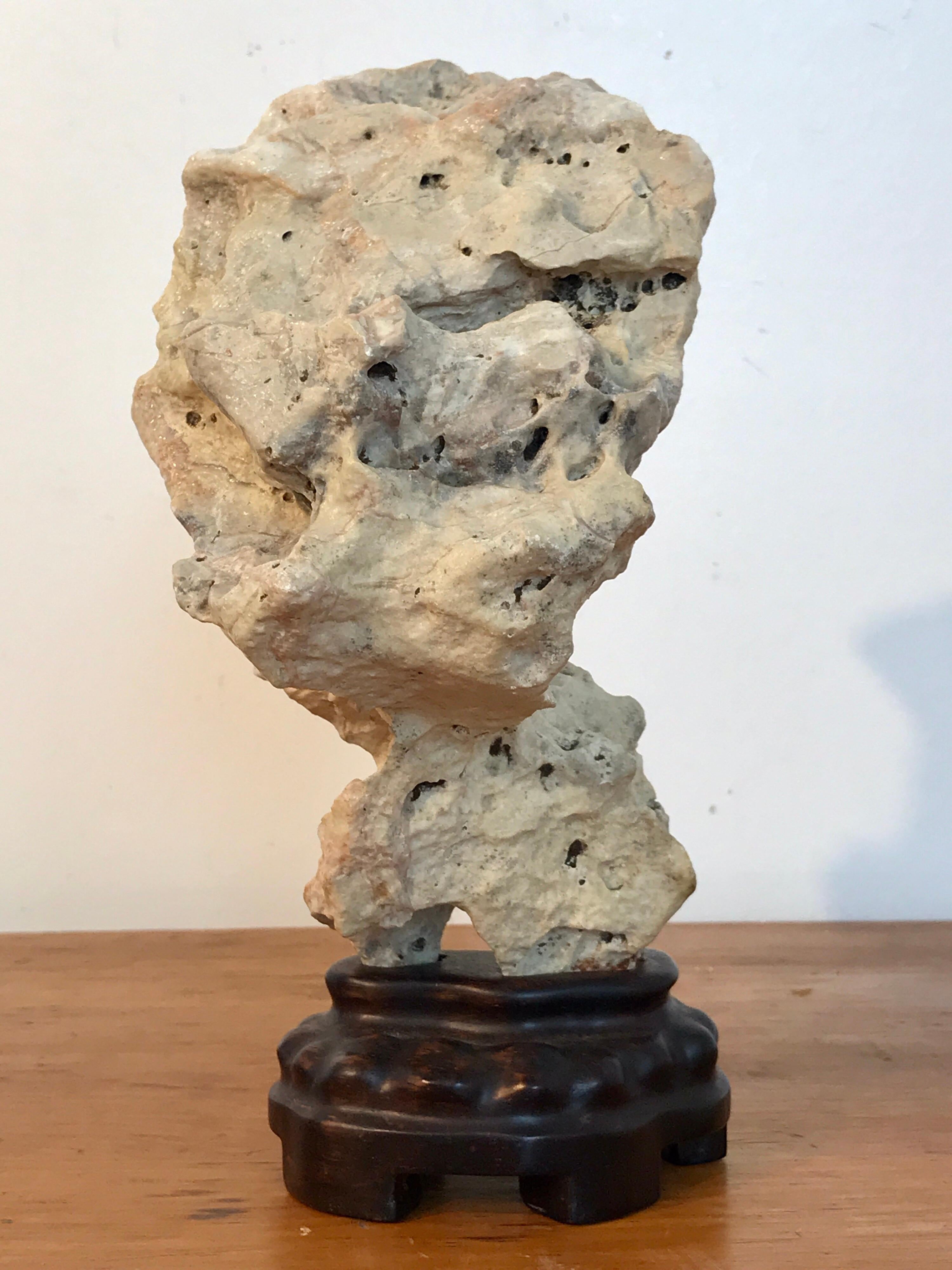 Chinese Scholar's Rock, of Taihu Stone 1