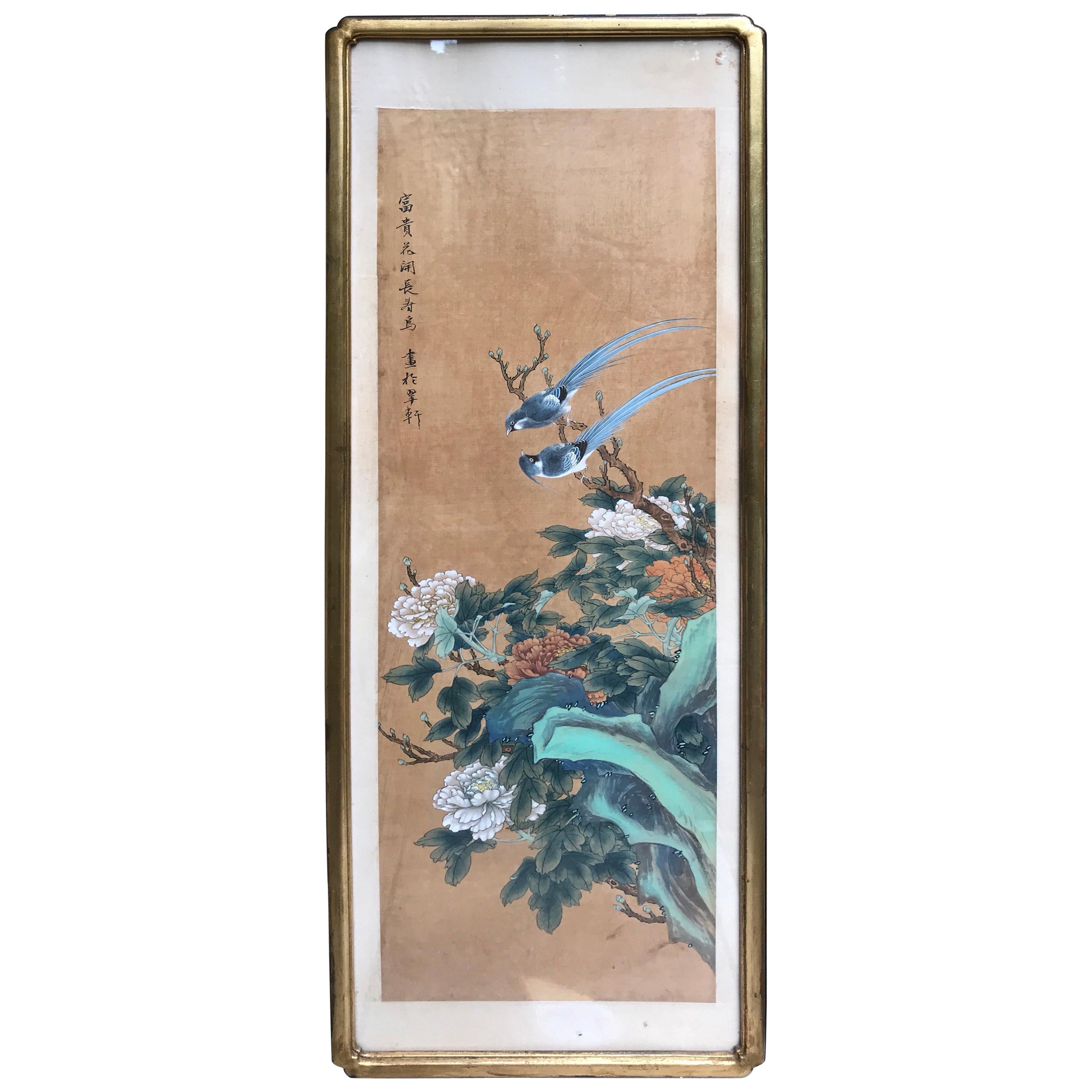 Chinese School Scroll Painting