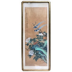 Antique Chinese School Scroll Painting