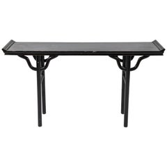 Chinese Scroll Painted Console