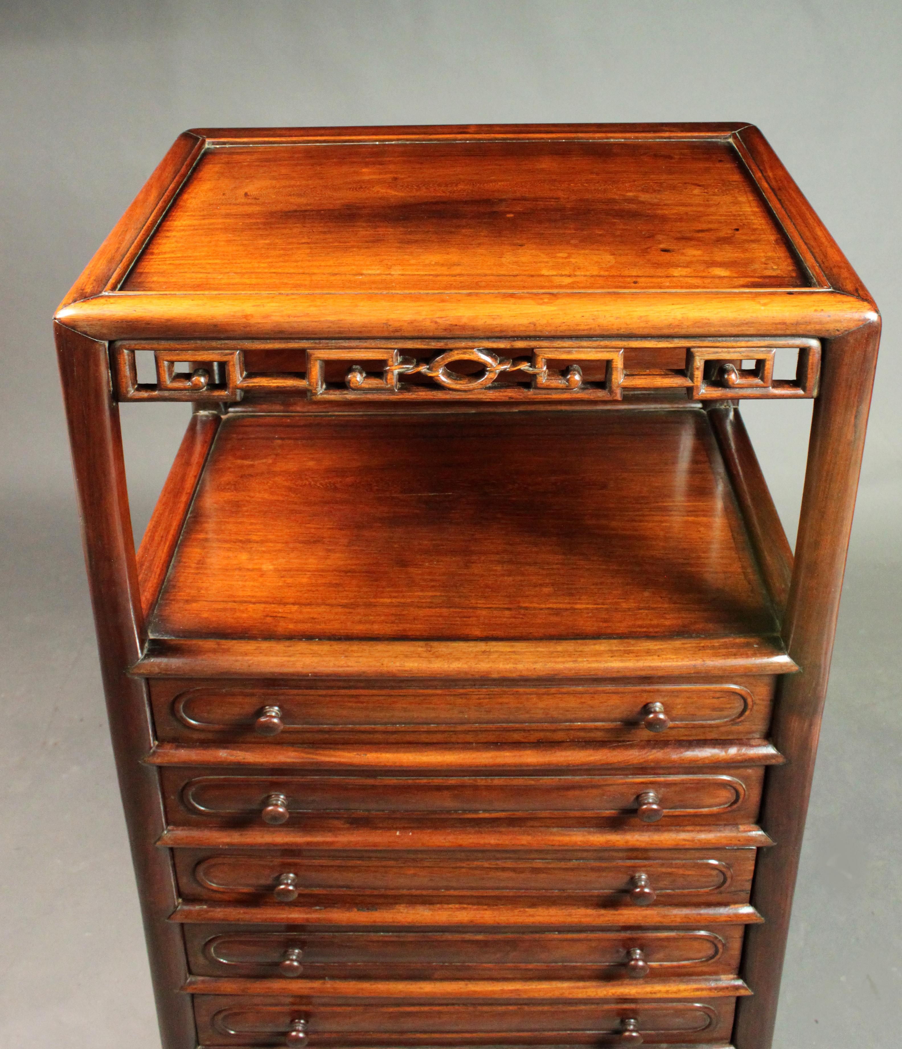 Late 19th Century Chinese Set of Drawers