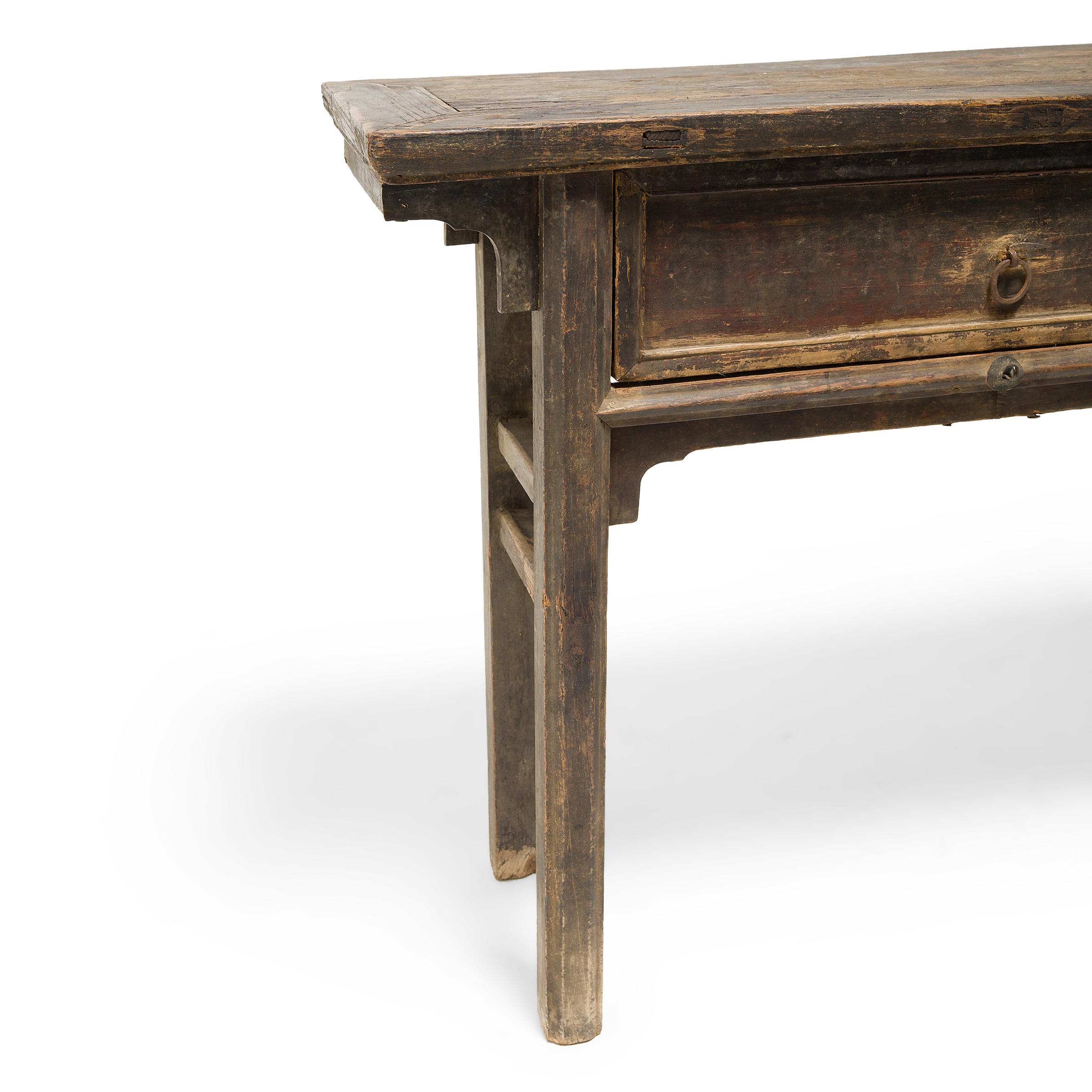 Chinese Shallow Offering Table, c. 1800 For Sale 1