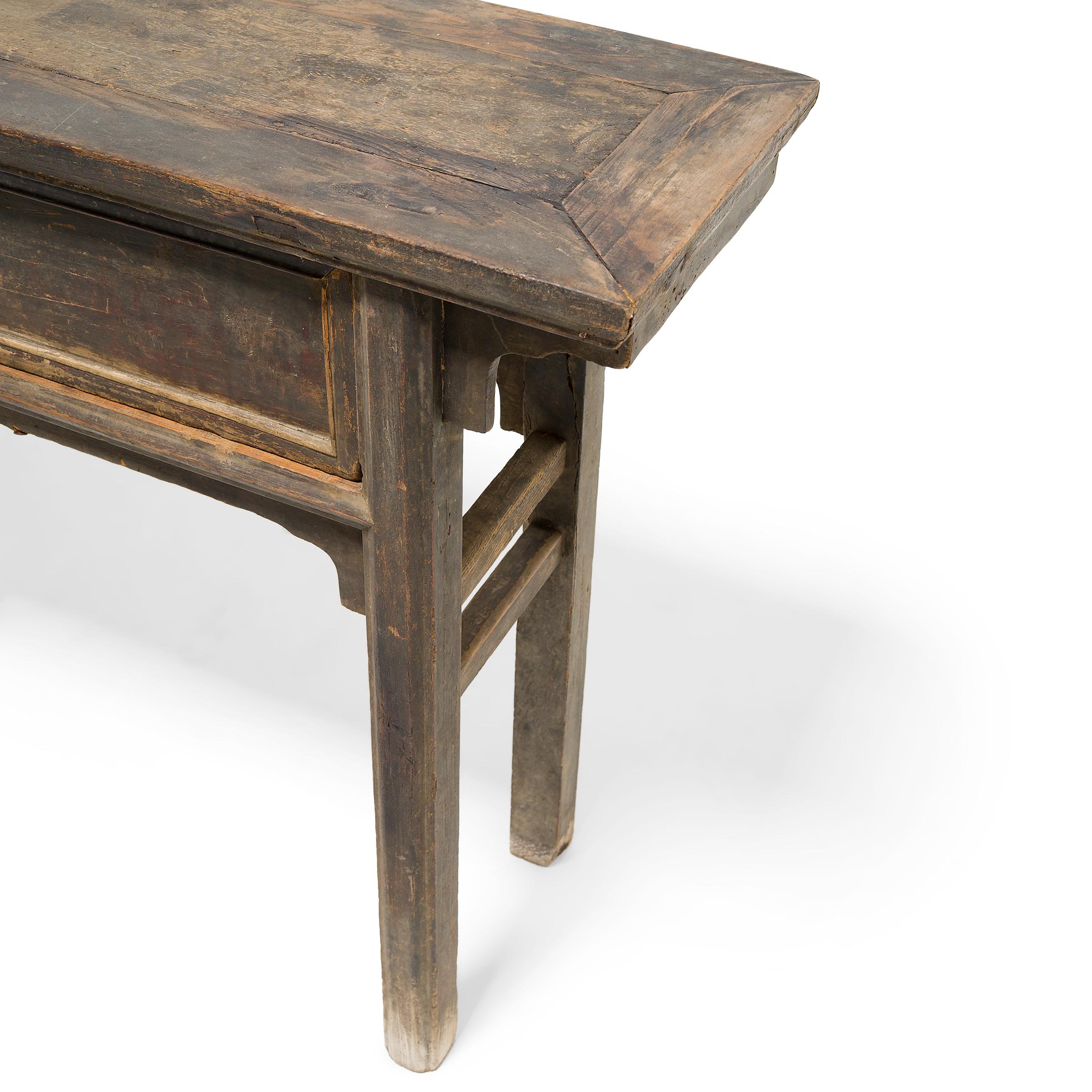 Chinese Shallow Offering Table, c. 1800 For Sale 2