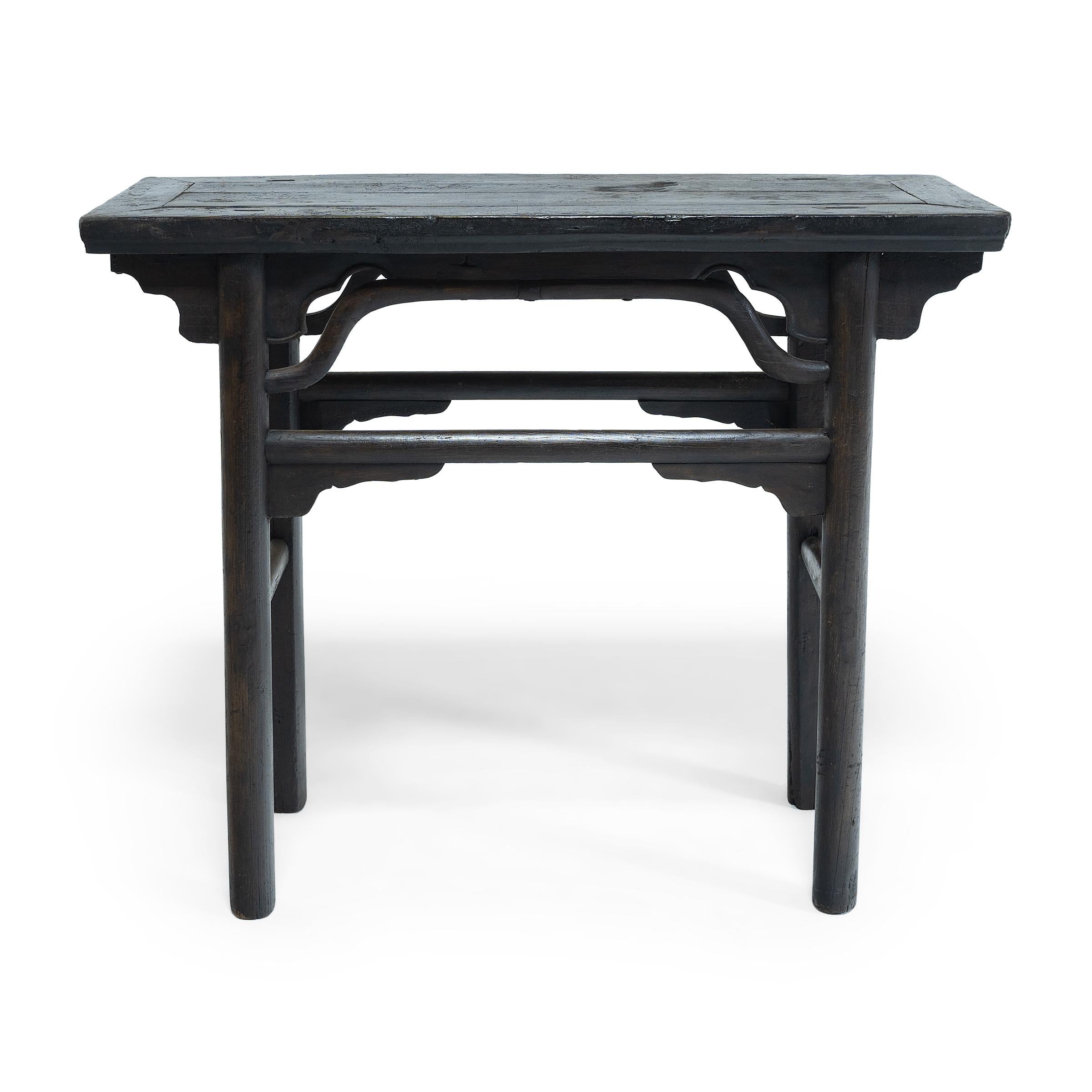Qing Chinese Shallow Wine Table, C. 1800 For Sale