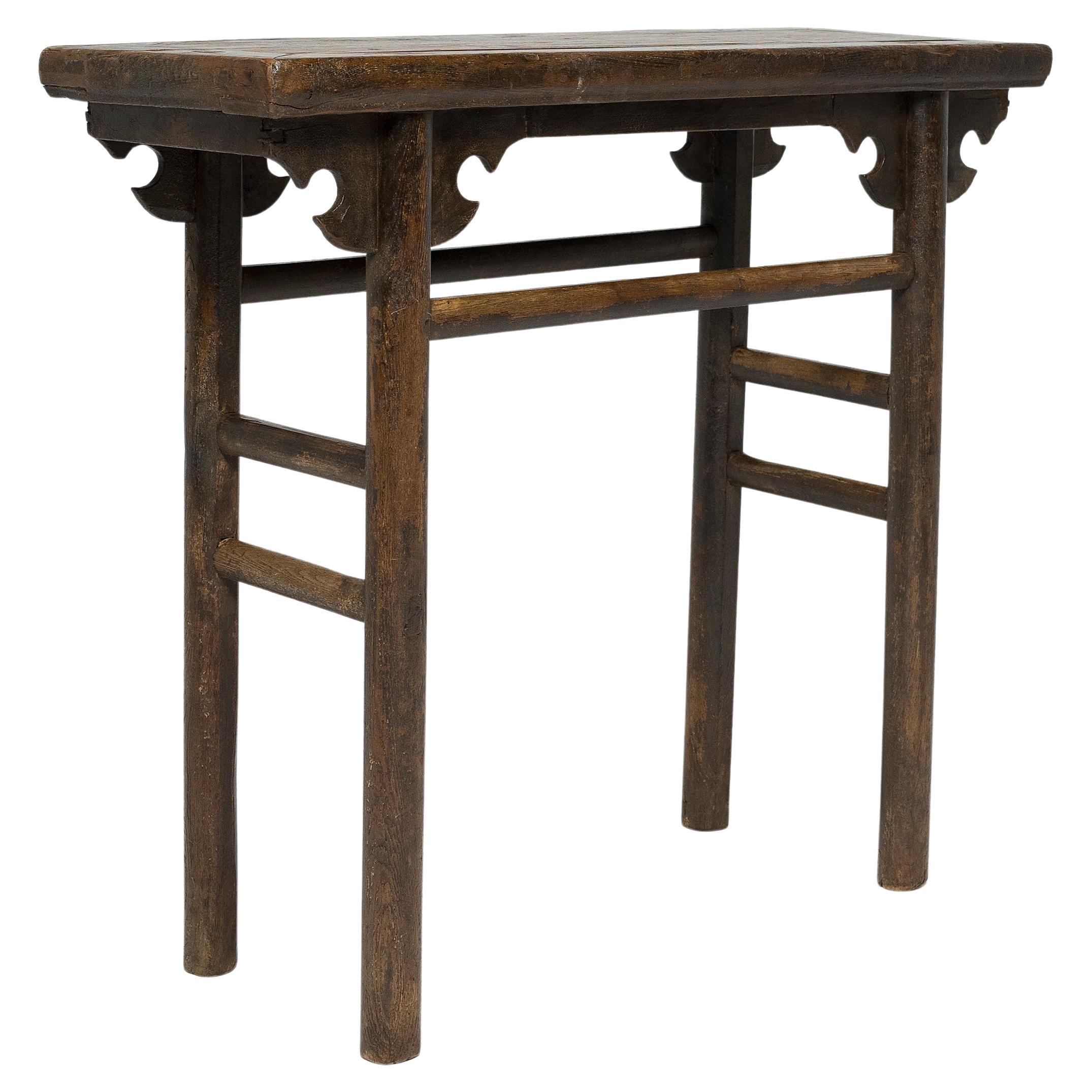 Chinese Shallow Wine Table, circa 1800 For Sale
