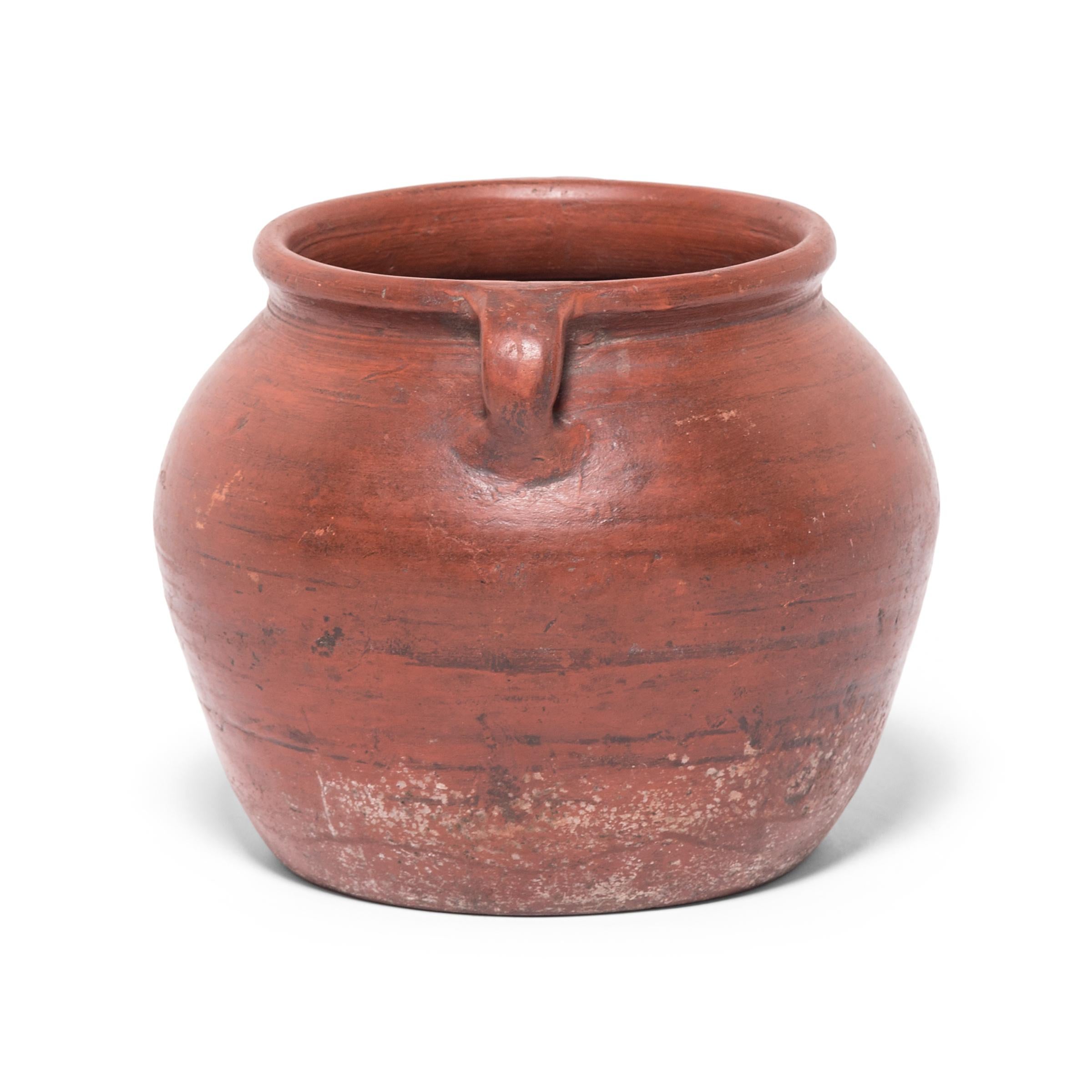 Rustic Chinese Shanxi Soup Pot, c. 1900 For Sale