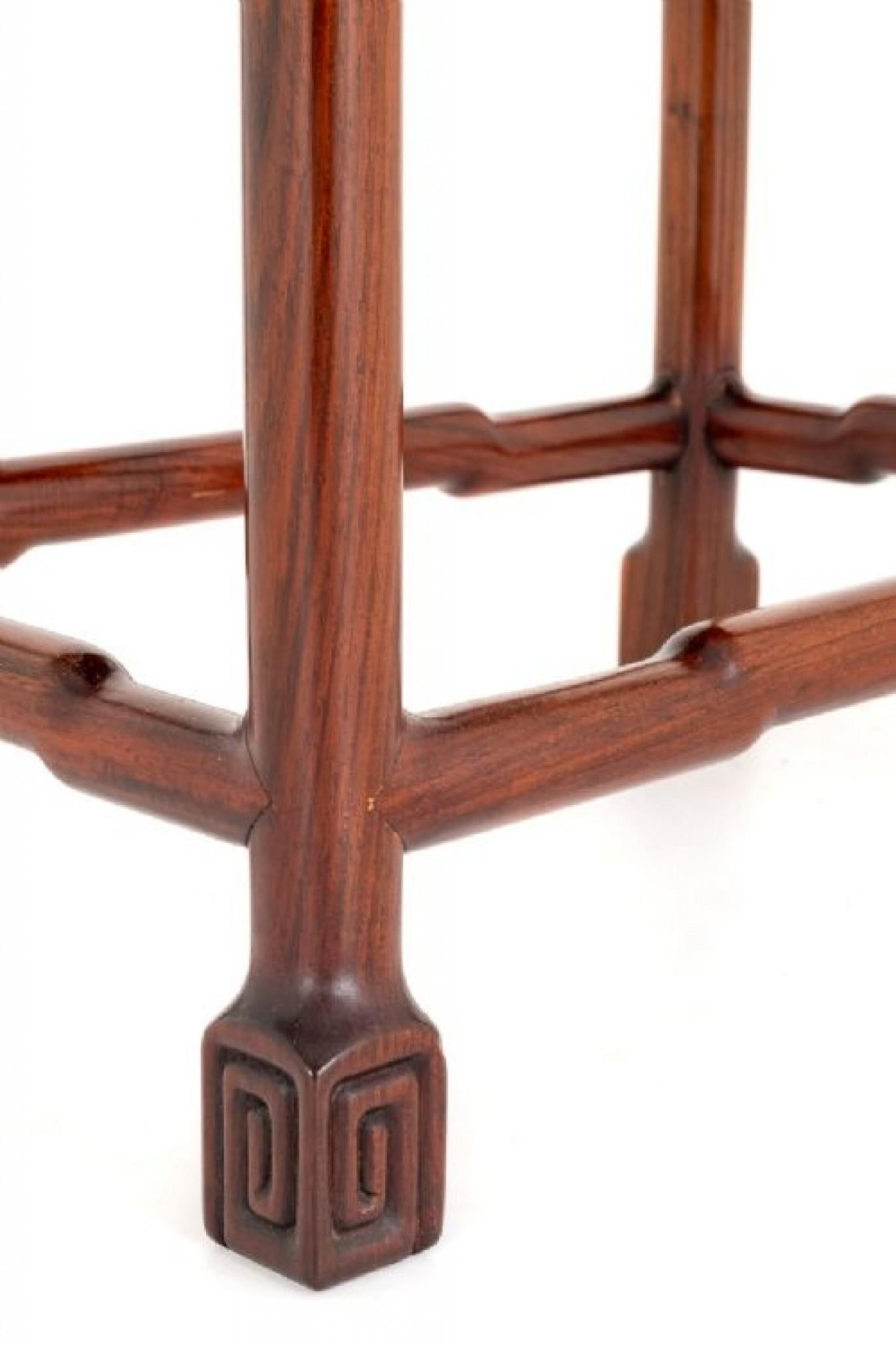 Chinese Side Table Antique Hardwood, 1920 1