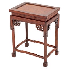 Chinese Side Table Antique Hardwood, 1920