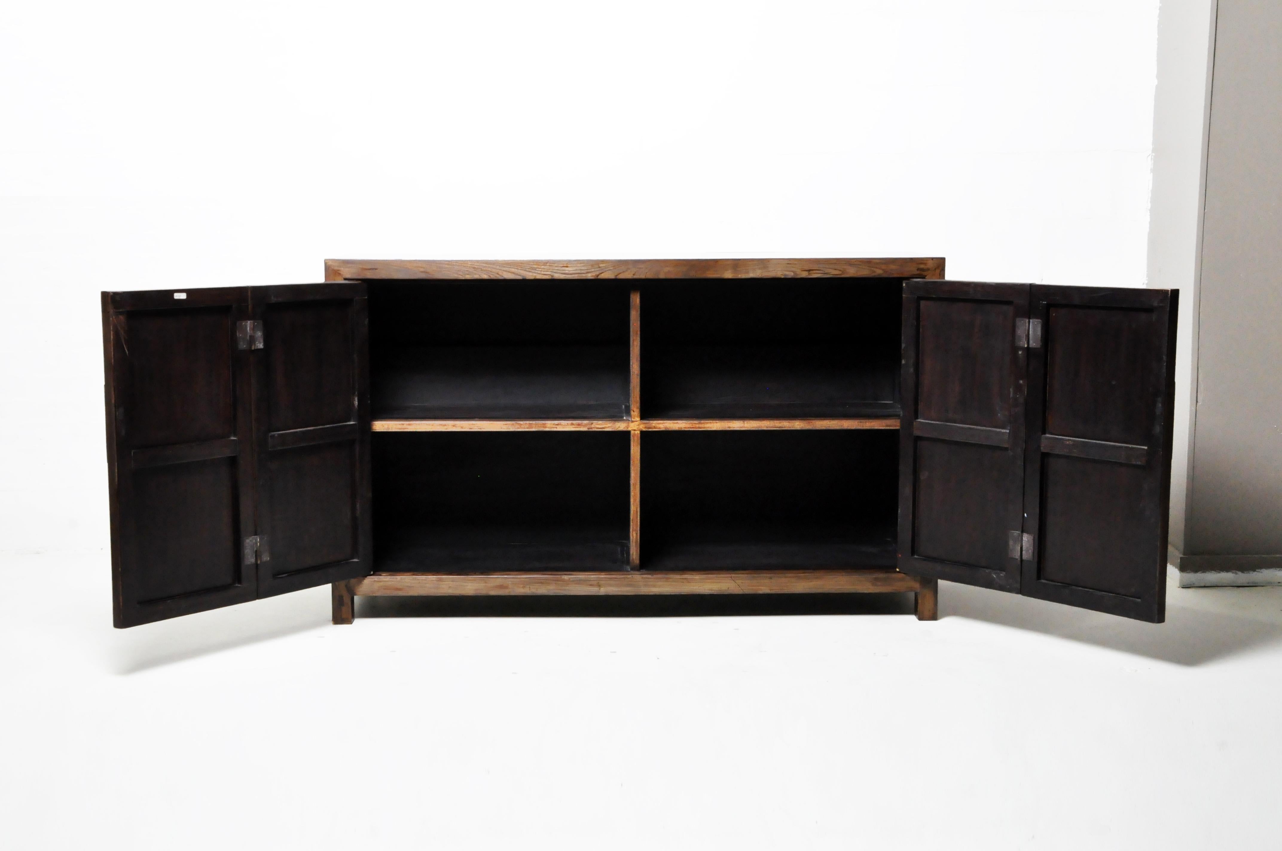 Chinese Sideboard with a Pair of Bi-Fold Doors 8