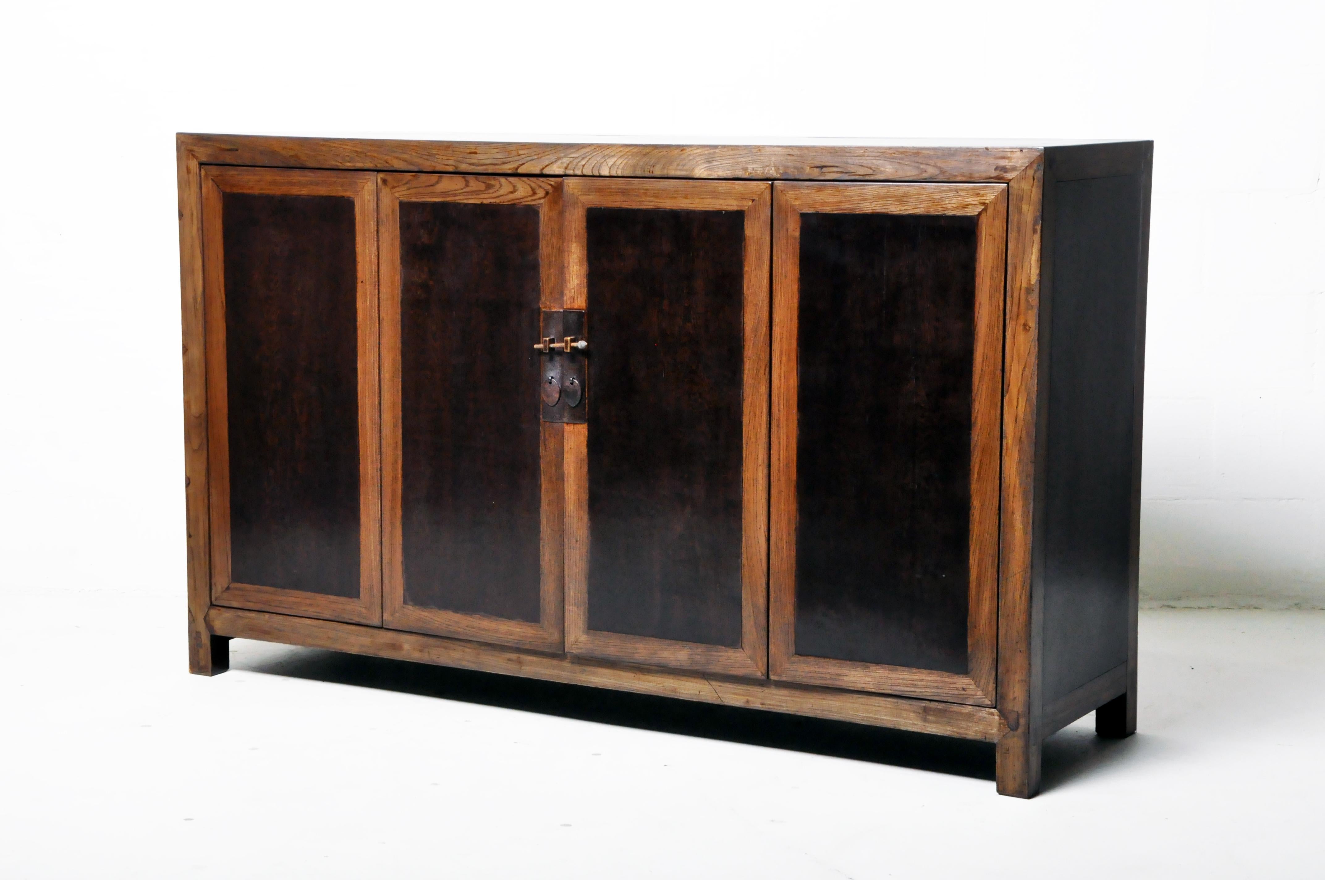 Chinese Sideboard with a Pair of Bi-Fold Doors 11