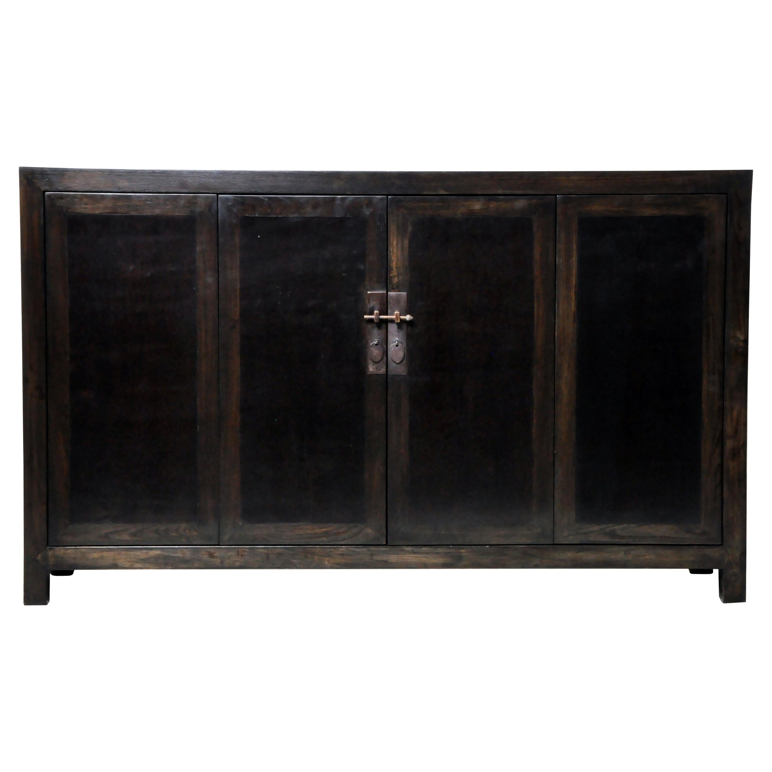 Chinese Sideboard with a Pair of Bi-Fold Doors