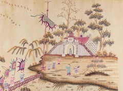 Chinese Silk Embroidery Panel