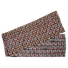 Chinese Silk Hand Embroidered Berry Textile